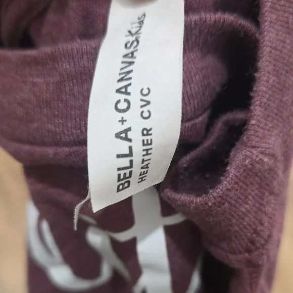 Bella Canvas Kids T-Shirt - Little Thing Design in Purple - Picture 4 of 6